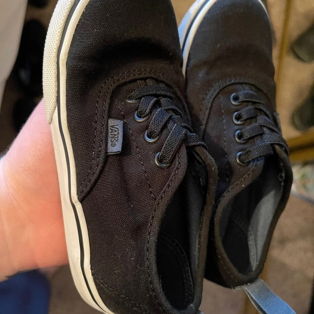 Boys vans slip on